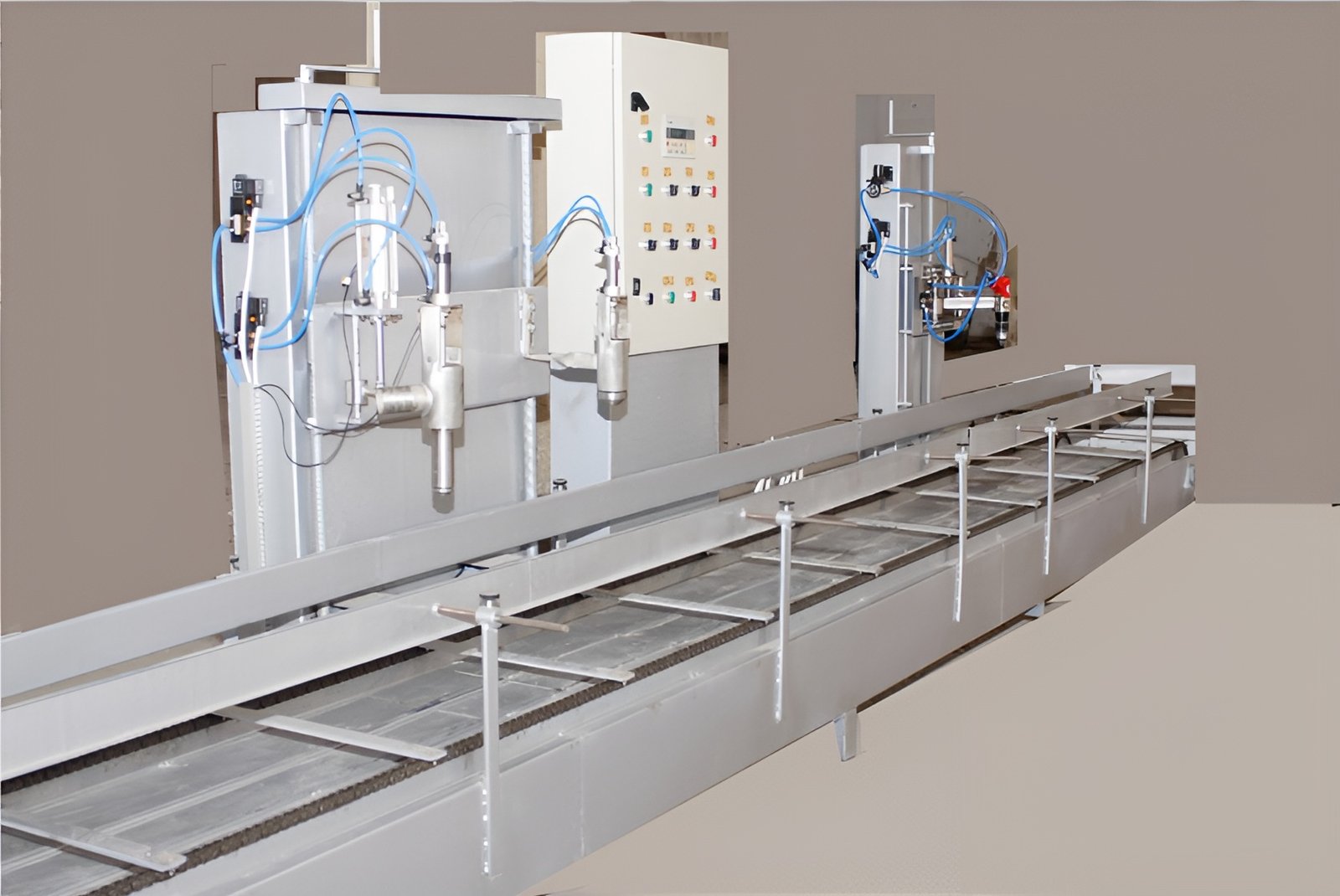 Oil Filling and closing machine 3 nozzle